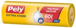Pely Extra Stark Müllbeutel mit Zugband 60 Liter