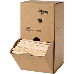 Duni Holz-Rührstäbchen in Spenderbox