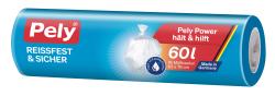 Pely Reißfest & Sicher Müllbeutel 60 Liter