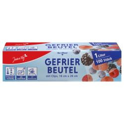 Jeden Tag Gefrierbeutel 1 Liter