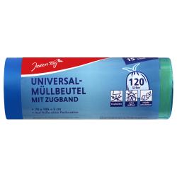 Jeden Tag Universal Müllbeutel mit Zugband 120 Liter