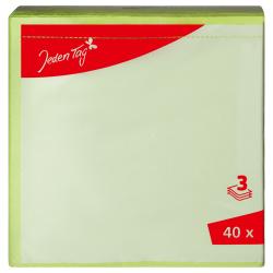 Jeden Tag Servietten grün