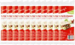 Jeden Tag Butterbrotpapier Zuschnitte