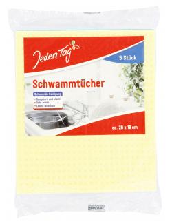 Jeden Tag Schwammtücher 5 Stück