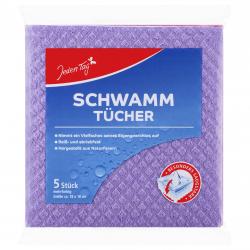 Jeden Tag Schwammtücher 5 Stück