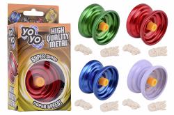 Freilauf Stahl YoYo mit Ersatzfaden