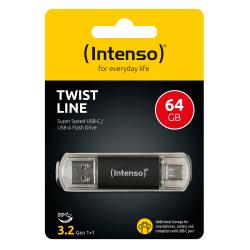 Intenso USB-Stick Twist Line 64GB