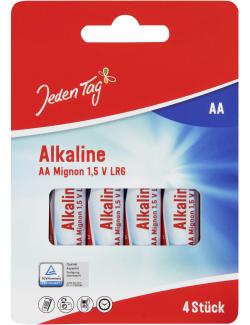 Jeden Tag Alkaline AA Mignon 1,5V LR6