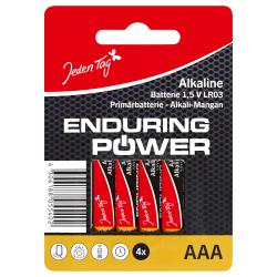 Jeden Tag Enduring Power Alkaline AAA Micro 1,5V LR03