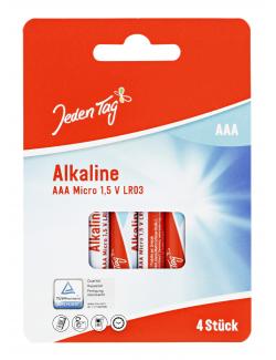Jeden Tag Alkaline AAA Micro 1,5V LR03