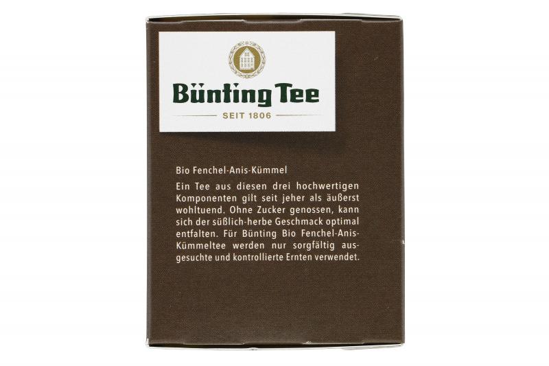Bünting Tee Bio Fenchel-Anis-Kümmel