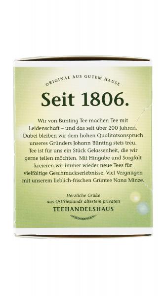 Bünting Tee Grüner Tee Nana Minze