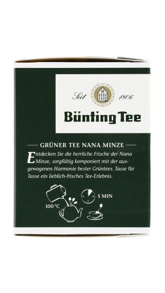Bünting Tee Grüner Tee Nana Minze
