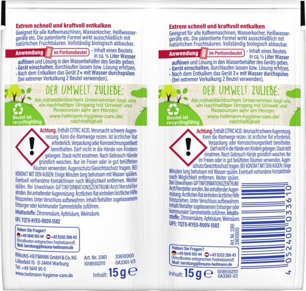 Heitmann Schnell Entkalker