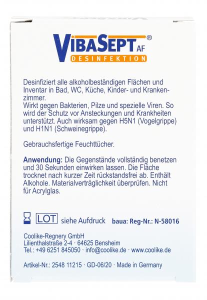 VibaSept Hygiene Tücher desinfizierend