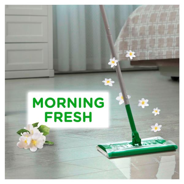 Swiffer Bodenwischer Feuchte Bodentücher Nachfüllpack mit Frische Duft 12 Tücher, für eine schnelle und einfache Reinigung