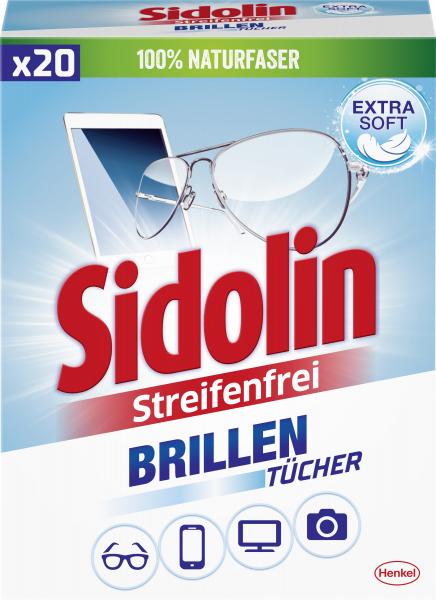 Sidolin Streifenfrei Brillentücher extra soft