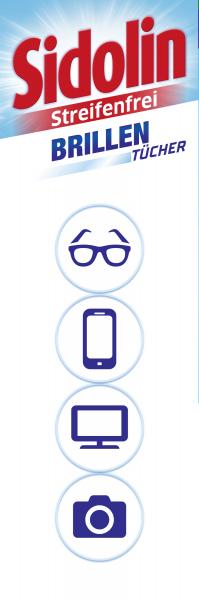 Sidolin Streifenfrei Brillentücher extra soft
