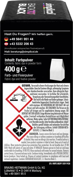 Simplicol Back to Black intensives Schwarz