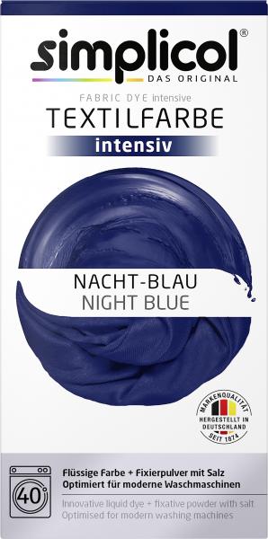 Simplicol Textilfarbe Intensiv Nacht-Blau