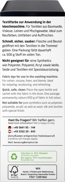 Simplicol Textilfarbe Intensiv Samt-Schwarz