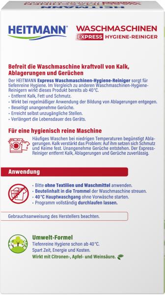 Heitmann Express Waschmaschinen Hygiene-Reiniger