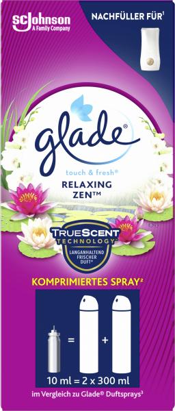 Glade Touch & Fresh Minispray Nachfüller Relaxing Zen