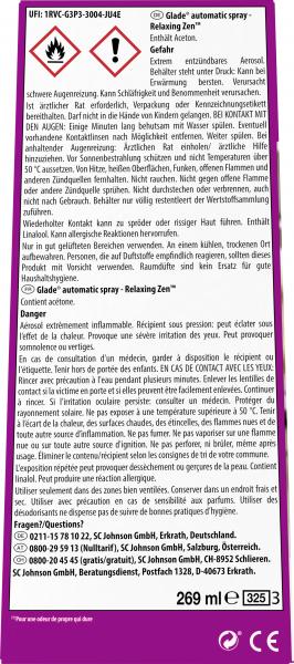 Glade Automatic Spray Relaxing Zen