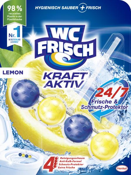 WC Frisch Kraft Aktiv Duftspüler Lemon