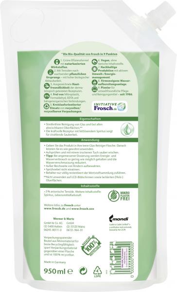 Frosch Spiritus Glas-Reiniger Nachfüller