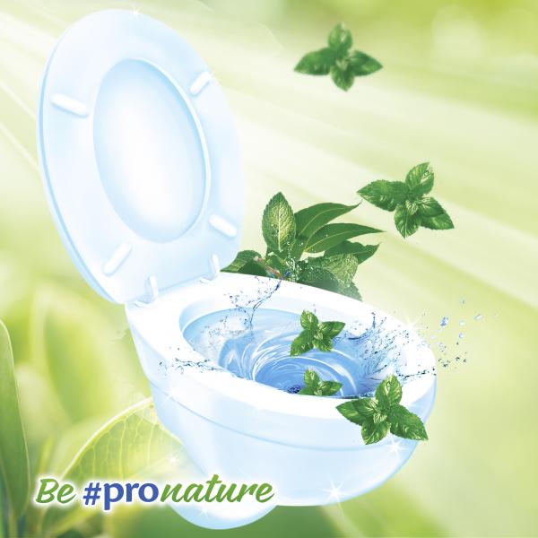 Biff WC Total Reiniger Gel pro nature Minze Eukalyptus Duft
