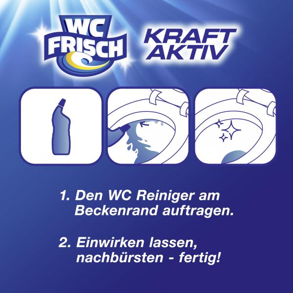 WC Frisch Kraft Aktiv WC Reiniger Gel Ozeanfrische