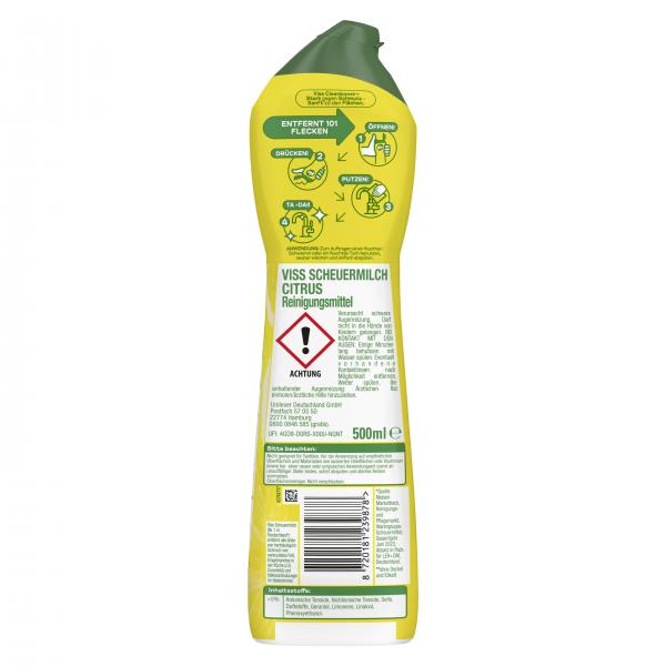 Viss Cleanboost Scheuermilch Citrus