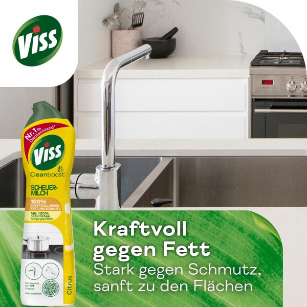 Viss Cleanboost Scheuermilch Citrus
