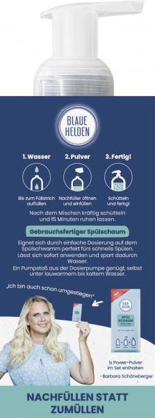 Blaue Helden Spülschaum Starterset