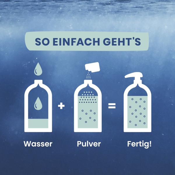 Blaue Helden Spülschaum Starterset