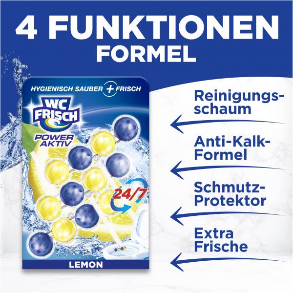 WC Frisch Kraft Aktiv Duftspüler Lemon