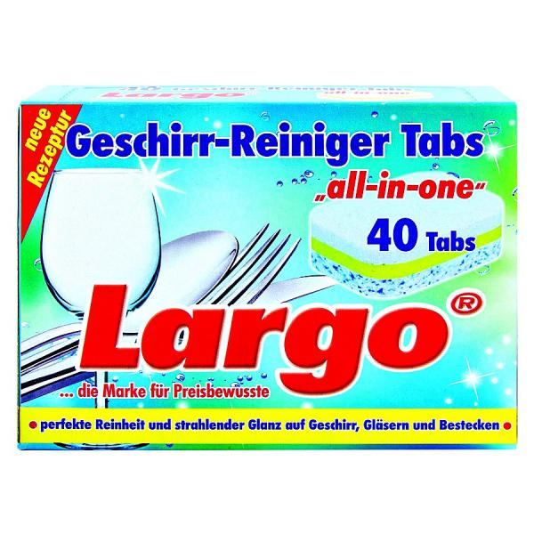 Largo Geschirr-Reiniger Tabs All in One