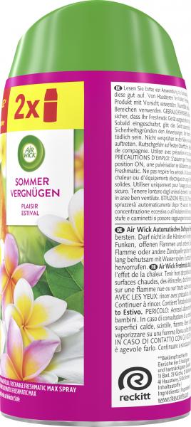 Air Wick Freshmatic Nachfüller Duopack Sommervergnügen