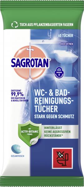 Sagrotan WC- und Bad-Reinigungstücher