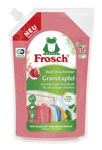 Frosch Bunt-Waschmittel Granatapfel Flüssig