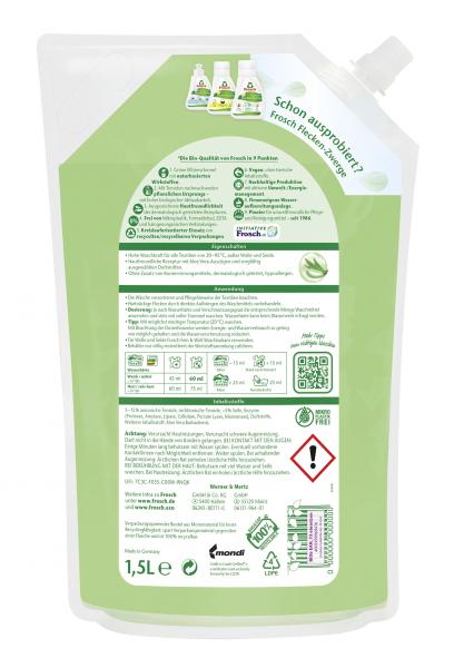 Frosch Sensitive Waschmittel Aloe Vera Flüssig