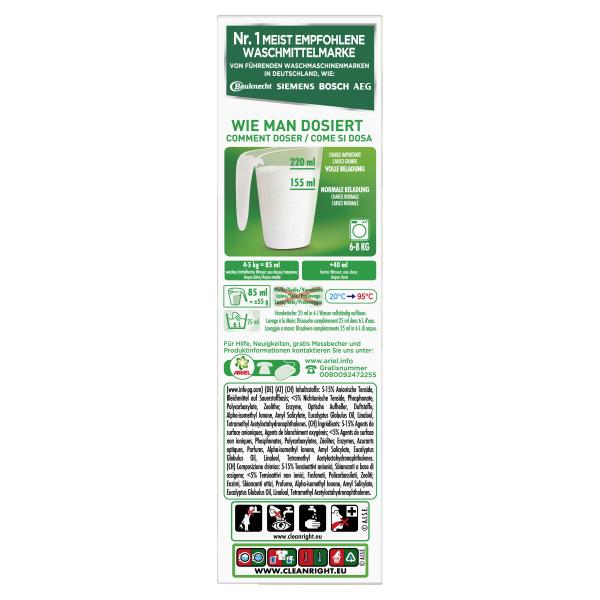 Ariel Pulver Regulär Waschpulver 18WL