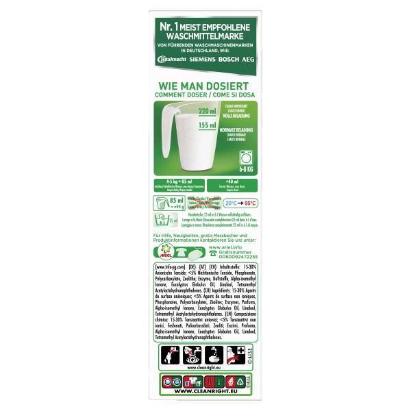 Ariel Pulver Color Waschmittel 18WL