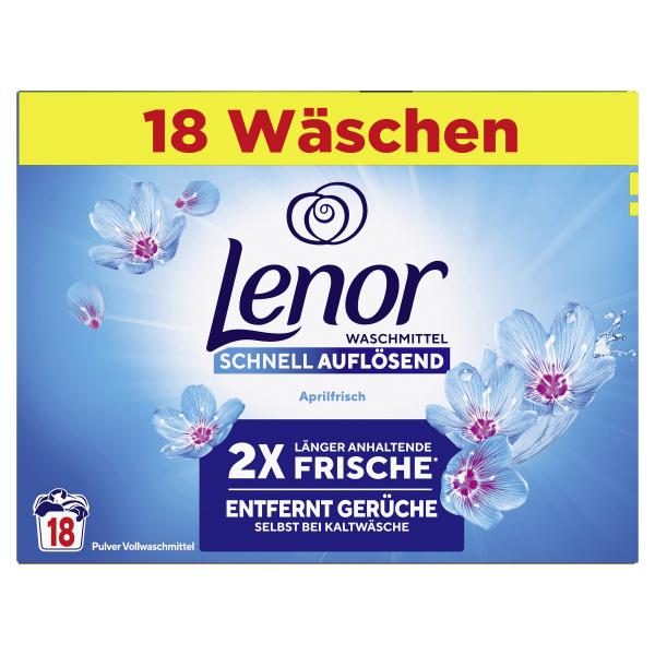 Lenor Vollwaschmittel Pulver Aprilfrisch