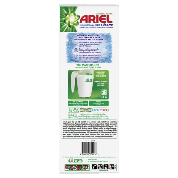 Ariel Universal+ Vollwaschmittel Pulver