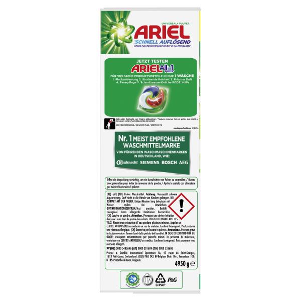 Ariel Universal+ Vollwaschmittel Pulver