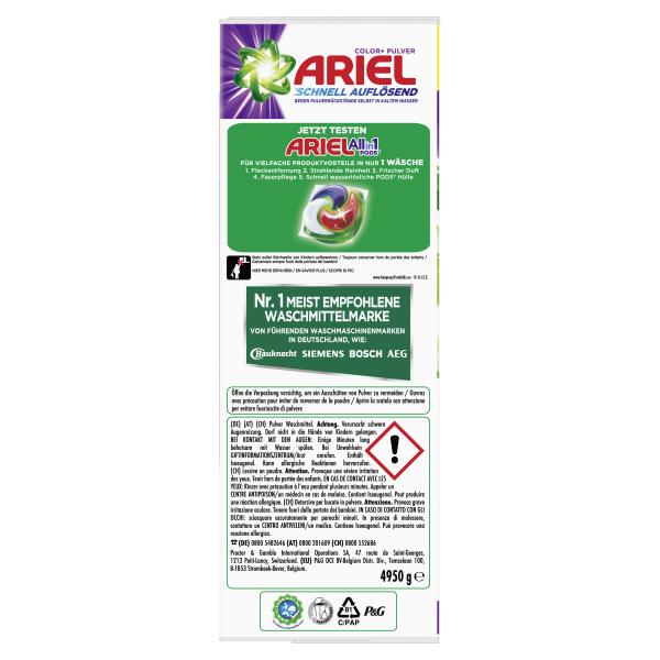 Ariel Color+ Colorwaschmittel Pulver