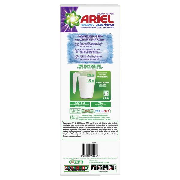 Ariel Color+ Colorwaschmittel Pulver