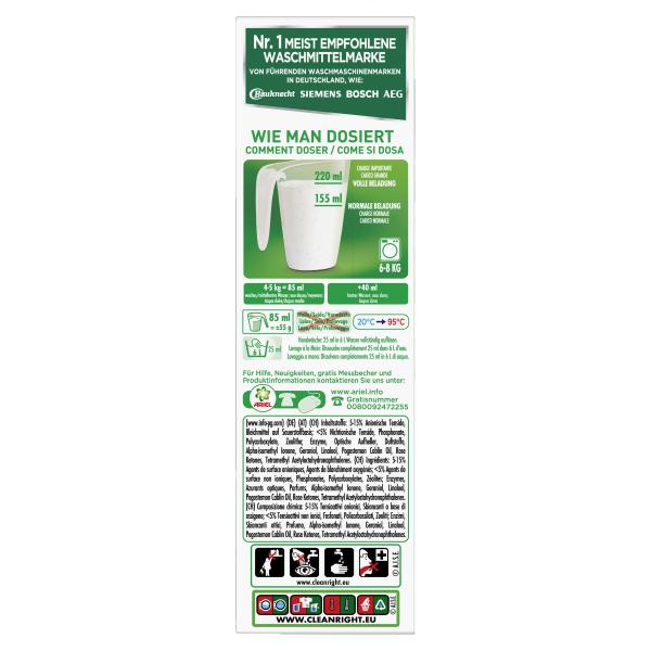 Ariel Touch of Unstoppables Vollwaschmittel Pulver